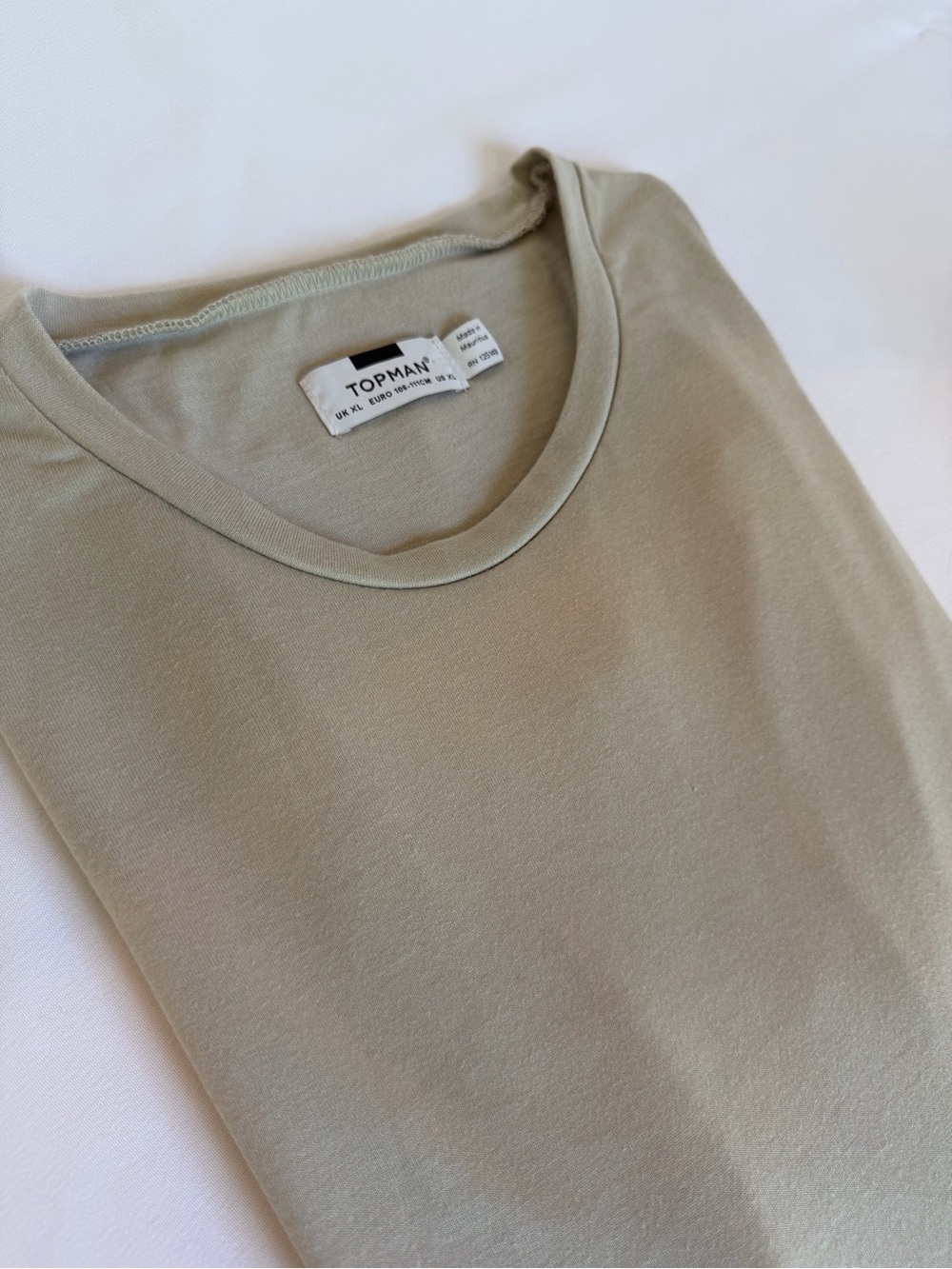 Topman Men’s Short Sleeve Tan